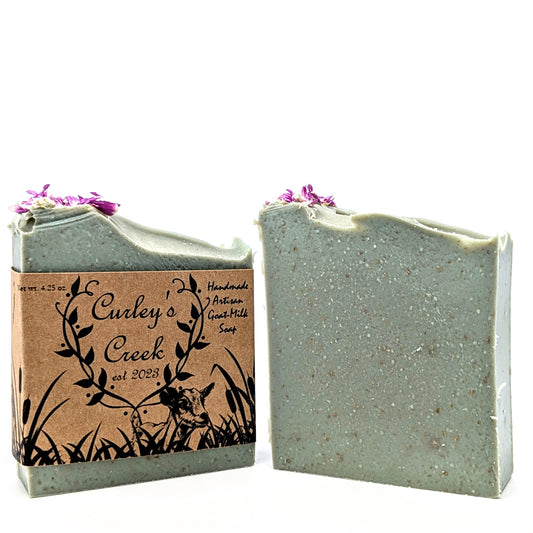 💖 Summer Crush | Goat Milk Soap Bar | Handmade Natural Skincare | 4.25 Ounce | Nourishing | Curley's Creek