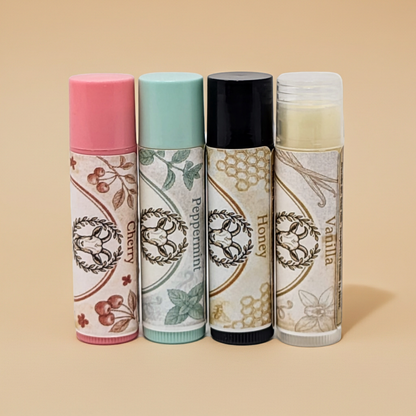 🍒 Cherry | Goat Milk Lip Balm | Handmade Natural Skincare | Curley’s Creek