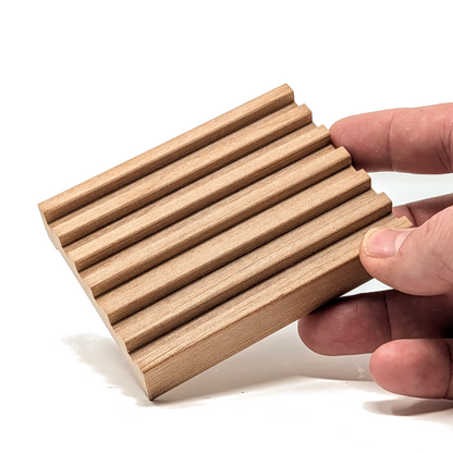 Wooden Soap Saver Dish | Handmade Natural Soap Accessory | Extends Soap Life | Curley’s Creek®