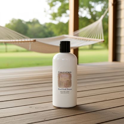 🍃 Back Porch Breeze | Goat Milk Lotion | Nourishing Handmade Body Lotion | 4oz | 8oz | Curley's Creek