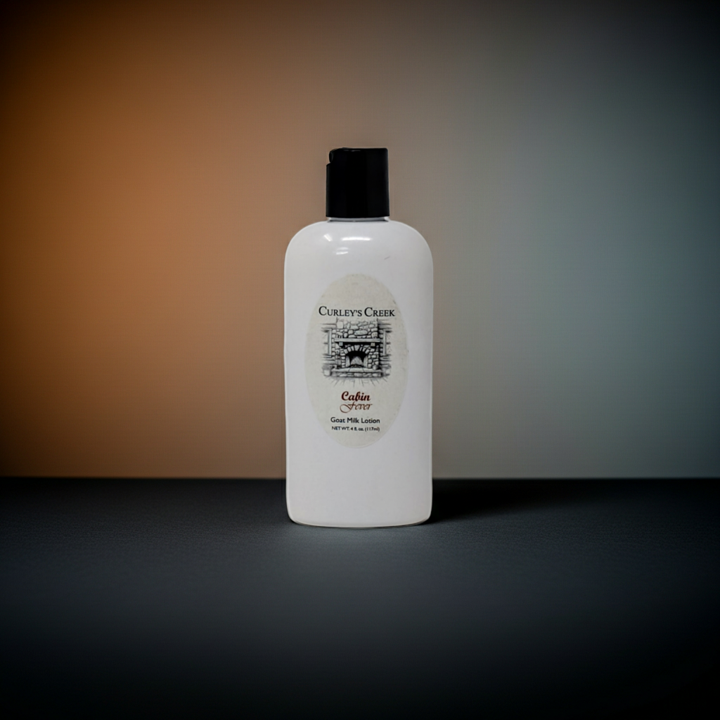 🌲 Cabin Fever | Nourishing Goat Milk Lotion | Handmade | Curley's Creek | 4oz | 8oz | 16oz