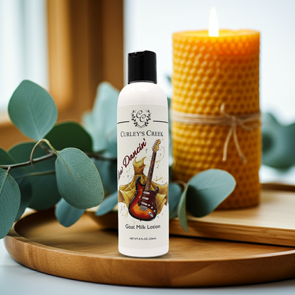 🌙 Slow Dancin’ | Goat Milk Lotion | Handmade Natural Moisturizer | 4 Ounce & 8 Ounce | Curley’s Creek