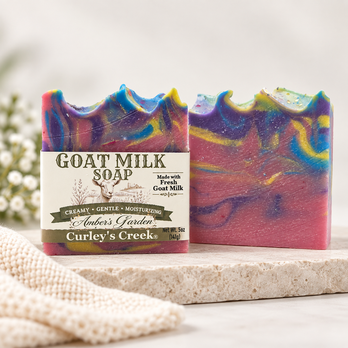 Floral Goat Milk Soap Bundle |🌸 Southern Blooms Bundle | Curley's Creek®