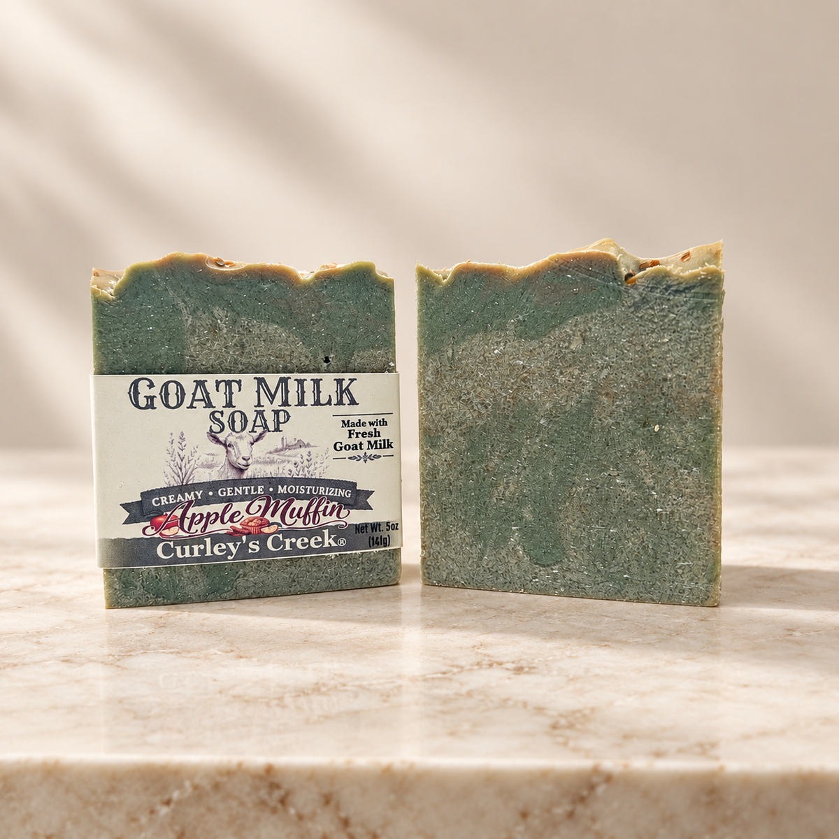 Goat Milk Soap | Apple Muffin | Handmade Natural Skincare | Curley's Creek®