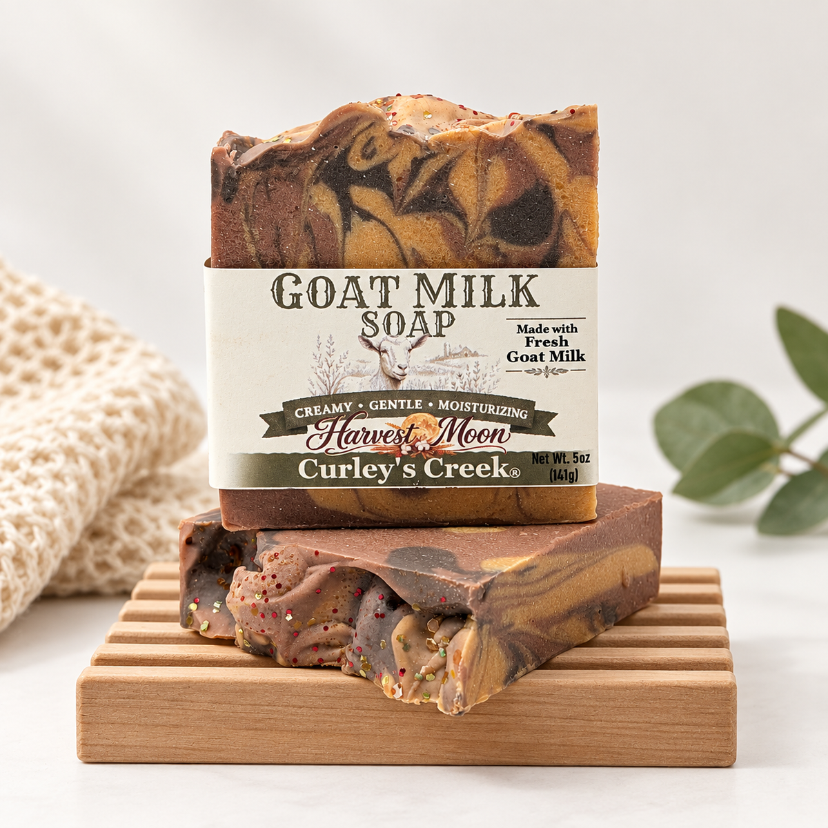 Goat Milk Soap | Harvest Moon | Handmade Natural Skincare | Curley's Creek®