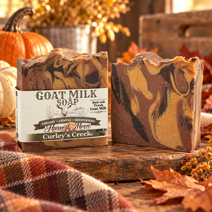 Goat Milk Soap | Harvest Moon | Handmade Natural Skincare | Curley's Creek®