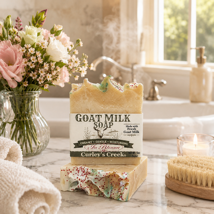 Goat Milk Soap | In Bloom | Handmade Natural Skincare | Curley's Creek®