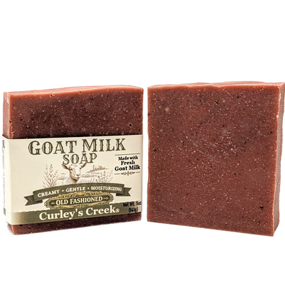 Goat Milk Soap | Old Fashioned | Handmade Exfoliating Soap | Bourbon & Oak | Curley’s Creek®