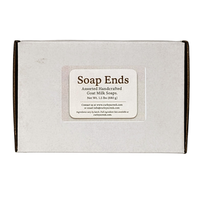 🌿 Odds and Suds Box | Goat Milk Soap Variety | Handmade Natural Skincare | 1.5 Pound Assortment | Curley’s Creek