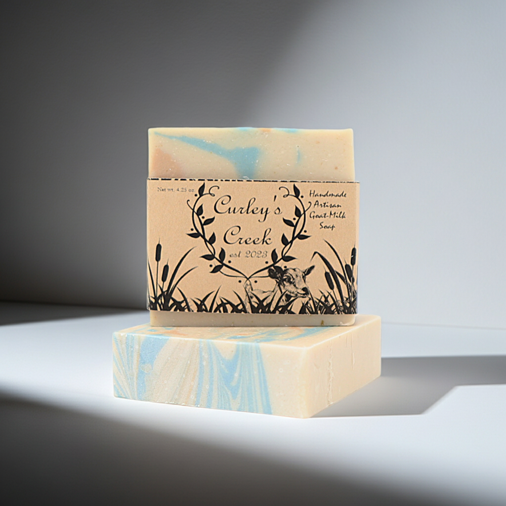 🌙 Slow Dancin’ | Goat Milk Soap Bar | Handmade Natural Skincare | 4.25 Ounce | Romantic | Curley’s Creek