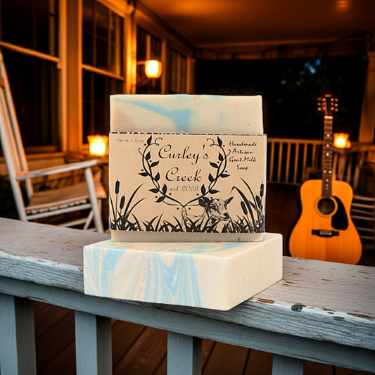 🌙 Slow Dancin’ | Goat Milk Soap Bar | Handmade Natural Skincare | 4.25 Ounce | Romantic | Curley’s Creek
