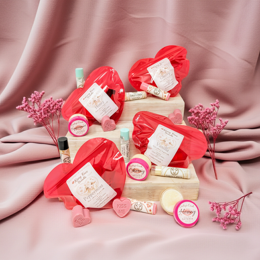 🐐💋 Kissy Face Valentine’s Bundle | Goat Milk Gift Set | Limited Release | Curley’s Creek
