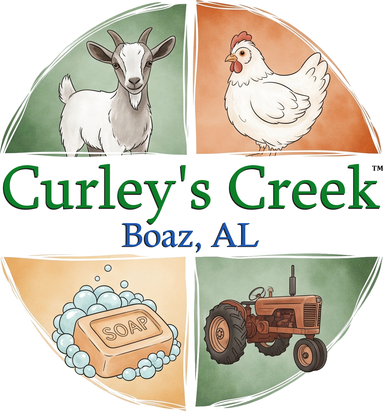 🚜 Kids Homestead Life | Unisex Cotton-Poly Blend Youth Tee | XS-XL | Curley's Creek