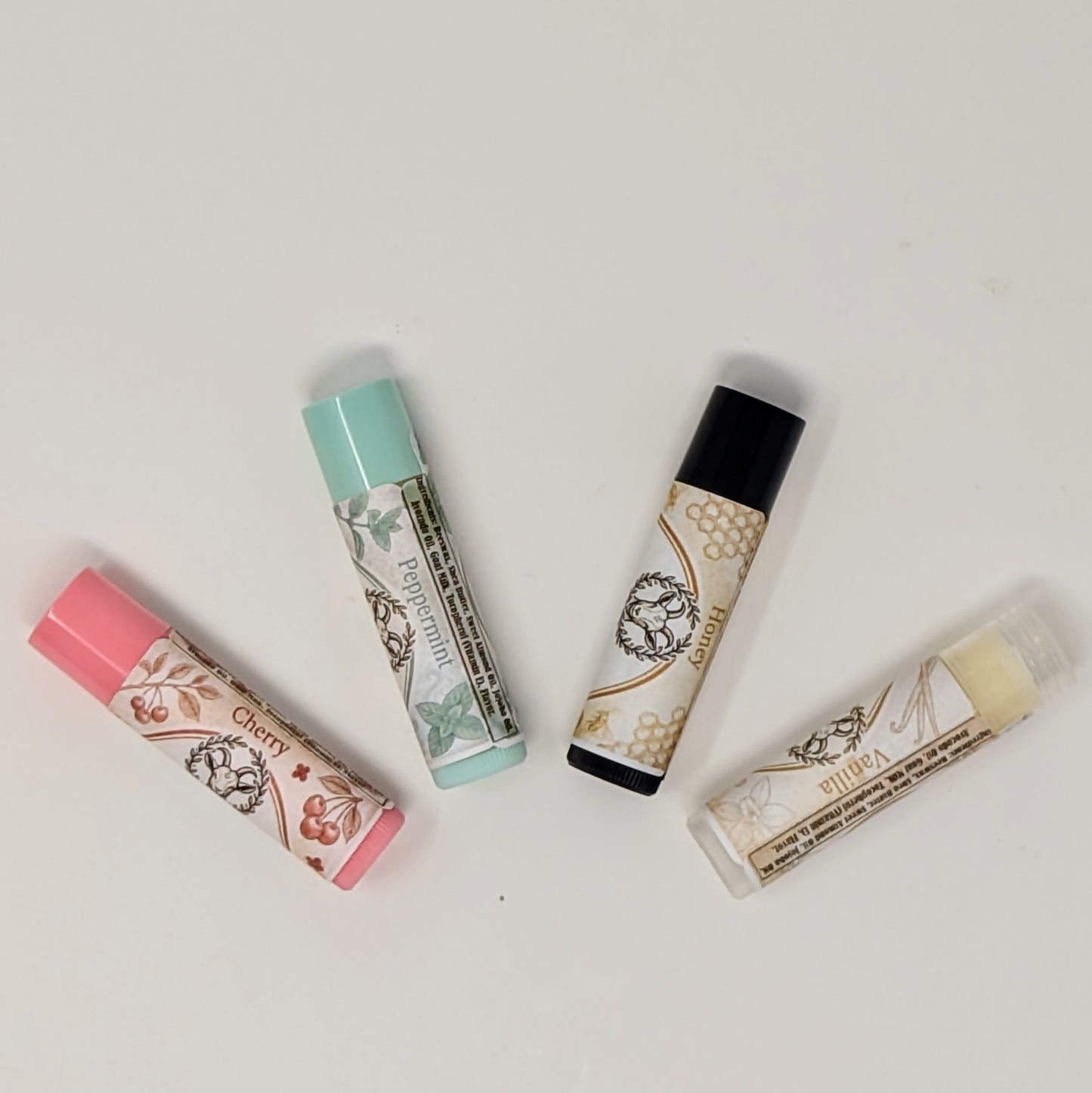 🍒 Cherry | Goat Milk Lip Balm | Handmade Natural Skincare | Curley’s Creek